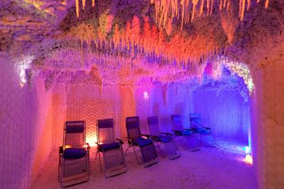 Lotus Therme Hotel and Spa - salt cave covered with Dead Sea salt in Heviz - ✔️ Lotus Therme Hotel***** Heviz - Luxury thermal hotel Lotus in Heviz at discounted prices