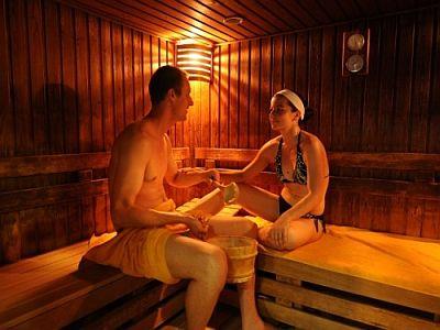 Sauna of Hunguest Hotel Helios for a wellness weekend in Heviz - Hunguest Hotel Helios*** Heviz - 3-star wellness and spa hotel in Heviz at discount prices